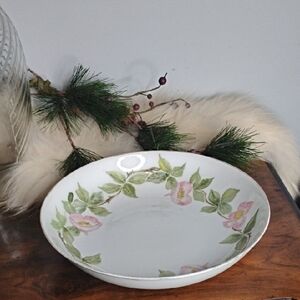 Holiday China Floral Ceramic Bowl